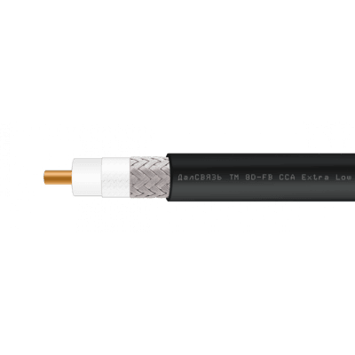 Кабель коаксиальный 8D-FB CCA LSZH Кабель коаксиальный 8D-FB CCA LSZH