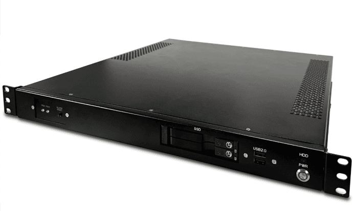 1U безвентиляторный компьютер с резервированным питанием IPC‑SYS8FN2