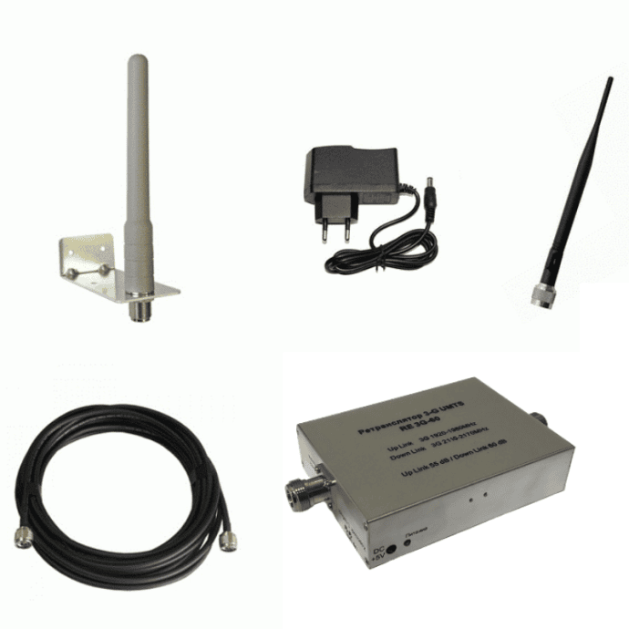 Усилитель сигнала сотовой связи 3G - Комплект Talent RE-3G 2100 МГц Lite