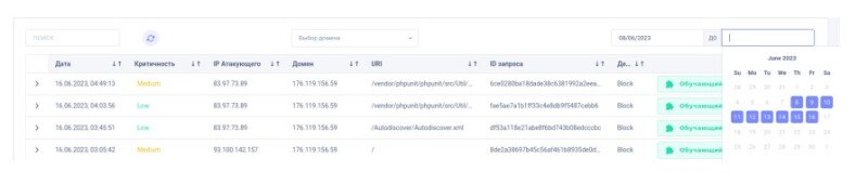 Продукт Weblock. Скриншот Weblock.