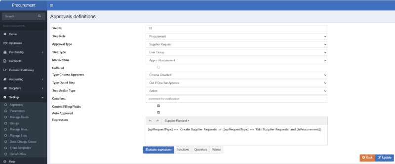 Скриншот Система управления некоммерческими закупками картинка 5