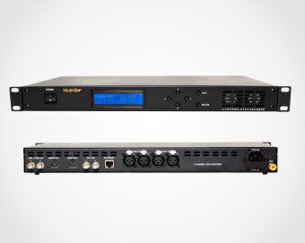 Двухканальный кодер HD с низкой задержкой LOW DELAY