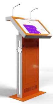 Интерактивный сенсорный киоск BM Lazer Baikal PRO 24