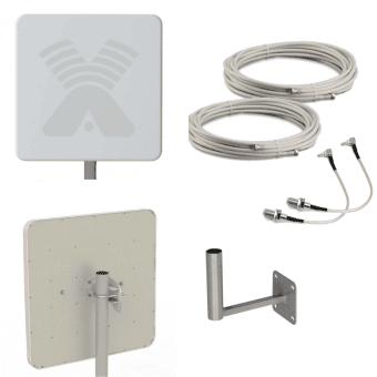 Усилитель интернет сигнала 2G/3G/4G с антенной AGATA-F MIMO