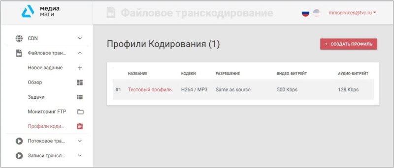 Скриншот Система управления и обработки аудио- видео контента "ВИДО" картинка 1