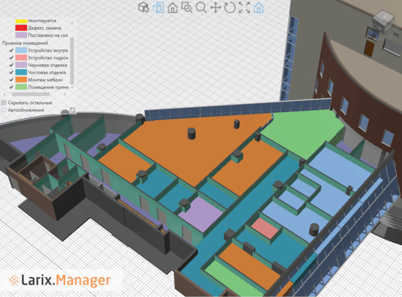 Продукт Larix.Manager картинка 1 Скриншот Larix.Manager картинка 1