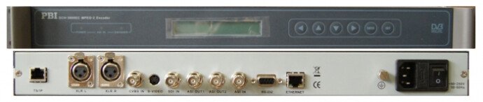 КОДЕР MPEG-2/SD С ASI/MUX/IP - DCH-3000EC-40 PBI