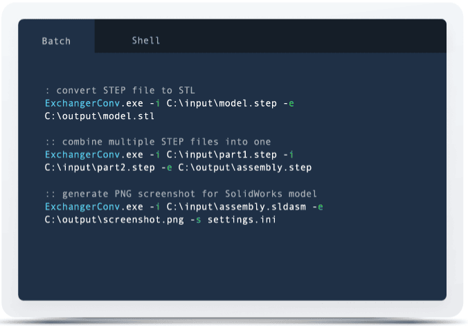 Скриншот CAD Exchanger CLI картинка 1