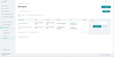 Система контроля производственных процессов