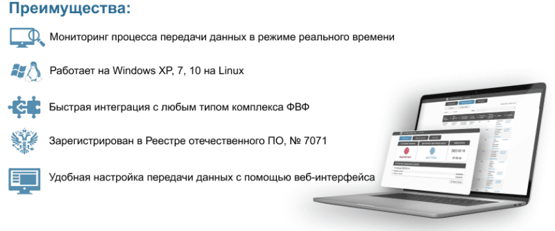 Скриншот ПРОГРАММНЫЙ КОМПЛЕКС "CONVERTER DUPLO"